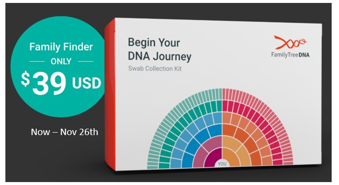 $39 DNA Test from Family Tree DNA